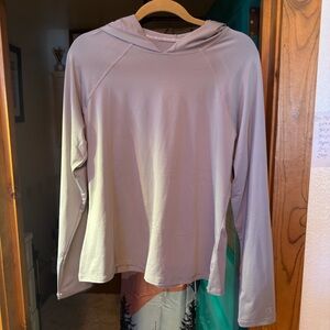 Champion Women's Gray Long Sleeve Hoodie